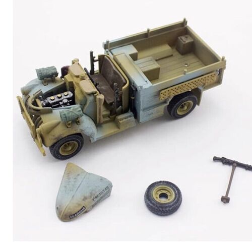 Modellino veicolo d'assalto deserto a lungo raggio PMA 1/72 British WWII Nord Africa LRDG - Foto 5 di 11