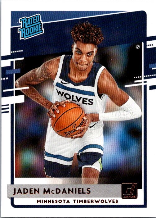 2020-21 Donruss #239 Jaden McDaniels