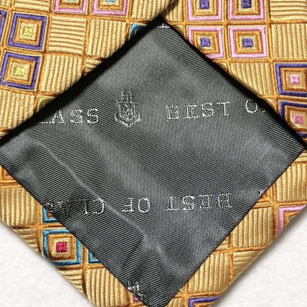 Robert Talbott Authentic Necktie Tie Lattice Chec… - image 7