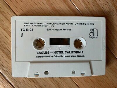 Get Over It - Eagles Cassette Single - Don Henley - Glenn Frey