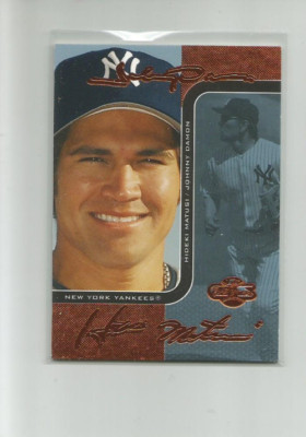 2006 CO-SIGNERS CHANGING FACES BLUE #47C JOHNNY DAMON/HIDEKI