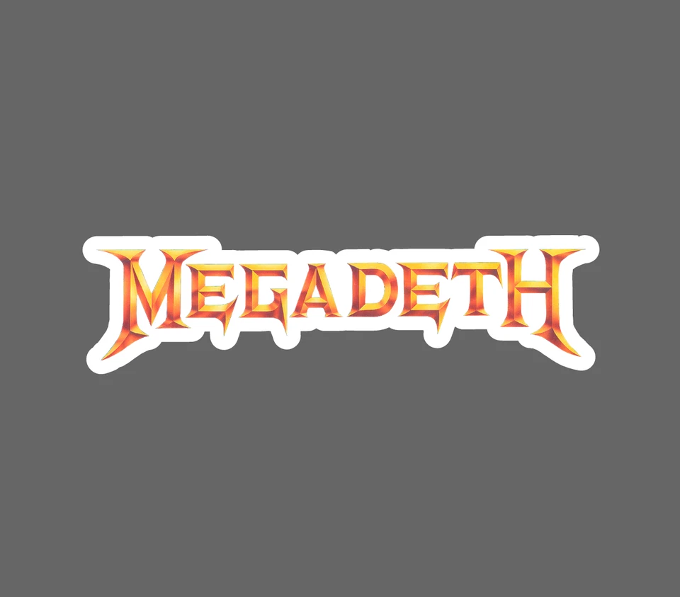 Calcomanía adhesiva Megadeth Foto 2 de 4