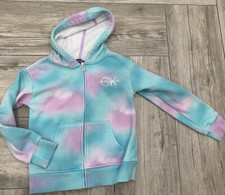 Calvin Klein Jeans Girls Full Zip Hoodie Girls Top Size M 10-12