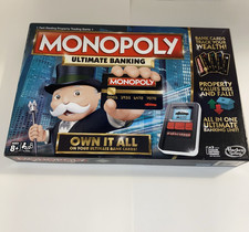 Monopoly Ultimate Banking Board Game 2016 New *Open Box Sealed Pieces*