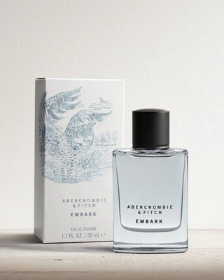 Abercrombie & Fitch EMBARK Eau De Cologne Spray for Men 1.7 fl oz. NIB SEALED