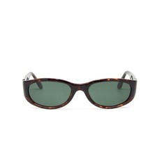 Authentic New Vintage women's 90s tortoiseshell oval sunglasses