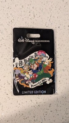 WDI Pinocchio 80th Hi Diddle Dee Dee Disney Pin