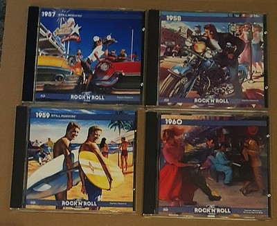 The Rock´n´Roll -ERA - 4 CD`s-1957/1958/1959/1960-sehr gut