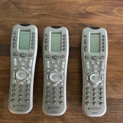 Universal Remote Control RF20   LCD Screen, Multi-Device (Lot of 3)