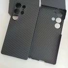 Real Carbon Fiber Case For Samsung S24 + S25 Ultra Thin Matte Hard Armor Cover