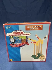 Thomas The Train & Friends Set of Four Signals Wood (1996) - NEW!