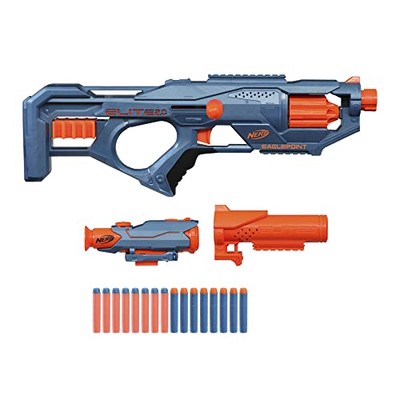 NERF Elite 2.0 Eaglepoint RD-8 Blaster -- 8-Dart Drum, Detachable