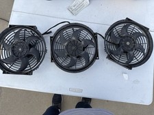 Universal Electric Radiator Cooling Fans 12v Sand Rail Buggy Off Road Lot Of 3 Universal Electric Radiator Cooling Fans 12v Sand Rail Buggy Off Road Lot Of 3