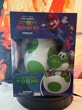 Hatchin' Yoshi The Super Mario Galaxy Movie Interactive Yoshi Figure NIB