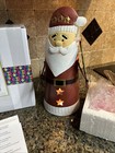 Scentsy Christmas Claus Metal Santa Full Size Wax Warmer Holiday Tree