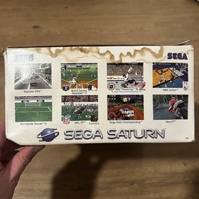SEGA Saturn Model MK-80000A Console in Box Console Near Mint Original Plastic