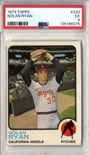 1973 Topps #220 Nolan Ryan PSA 5