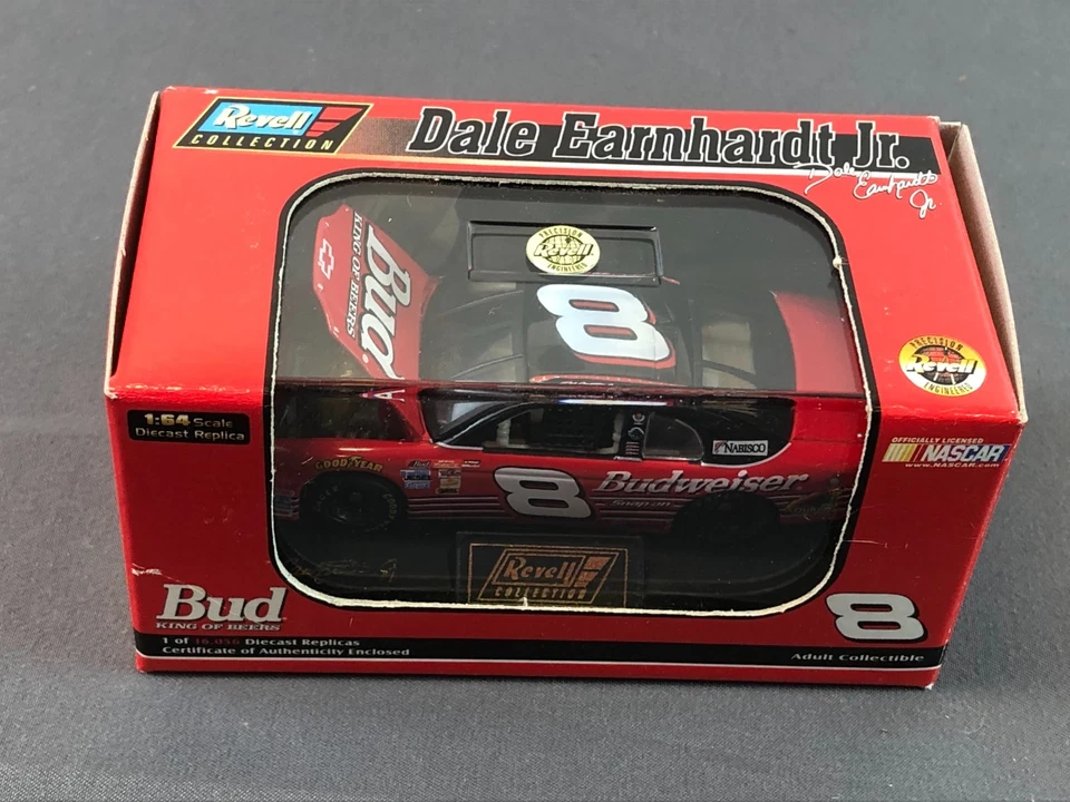 5 Colección Revell 1:64 Diecast 1999-2002 #8 BUDWEISER DALE WONHARDT Jr NASCAR Foto 2 de 4