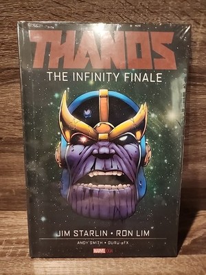 Marvel Comics Thanos The Infinity Finale Hardcover BRAND NEW (Factory Sealed)