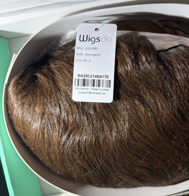Wigsdo Short Natural Human Hair Wig  4'' Pixie Straight, Avg Size,  SKU JU24080A