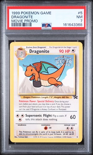 Dragonite graded PSA 7 for sale on eBay