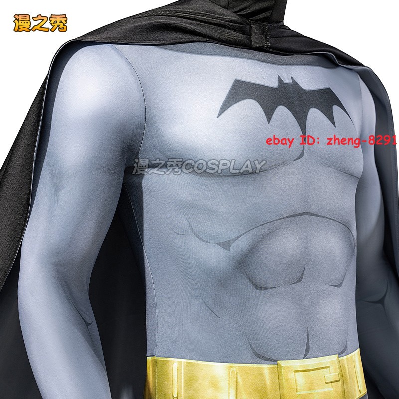 Batman：Caped Crusader Superhero Bodysuit Batman Jumpsuit Zentai