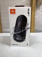 JBL Flip 7 Portable Waterproof Bluetooth Speaker Black Brand New