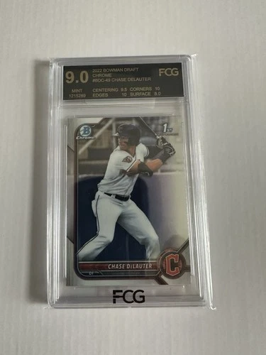 Chase DeLauter 2022 Bowman Chase DeLauter #BDC-49 Rookie