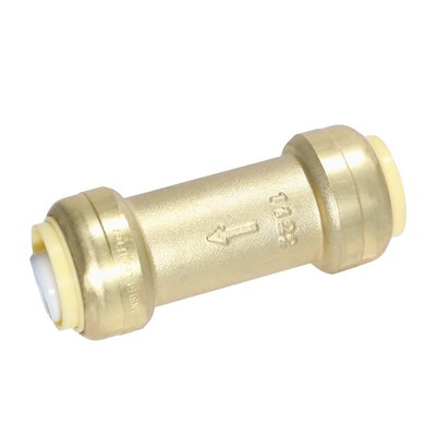 1 Piece XFITTING 3/4'' x 3/4'' Push Fit Check Valve, Certified to NSF ANSI61, B...