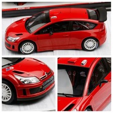 AUTOart 1/18 Citroen C4 WRC Plain Body Version (Red) Diecast