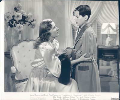 Irene Dunne Fred Macmurray Billy Cook Versatile Star Ca Vintage Photo 7x9