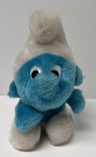 SMURF Plush 1983 Wallace Berrie Peyo Small Vintage 6.5 Inches