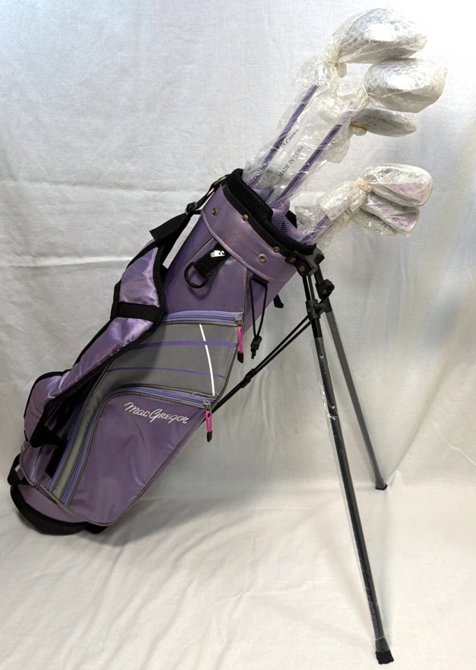53"-62" TALL GIRL MacGregor Tourney MT JR Junior 8 Club Golf Set + Stand Bag LH - Image 2 of 4