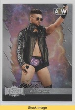 2022 Skybox Metal Universe AEW All Elite Wrestling Spectrum Kip Sabian READ 1g4p