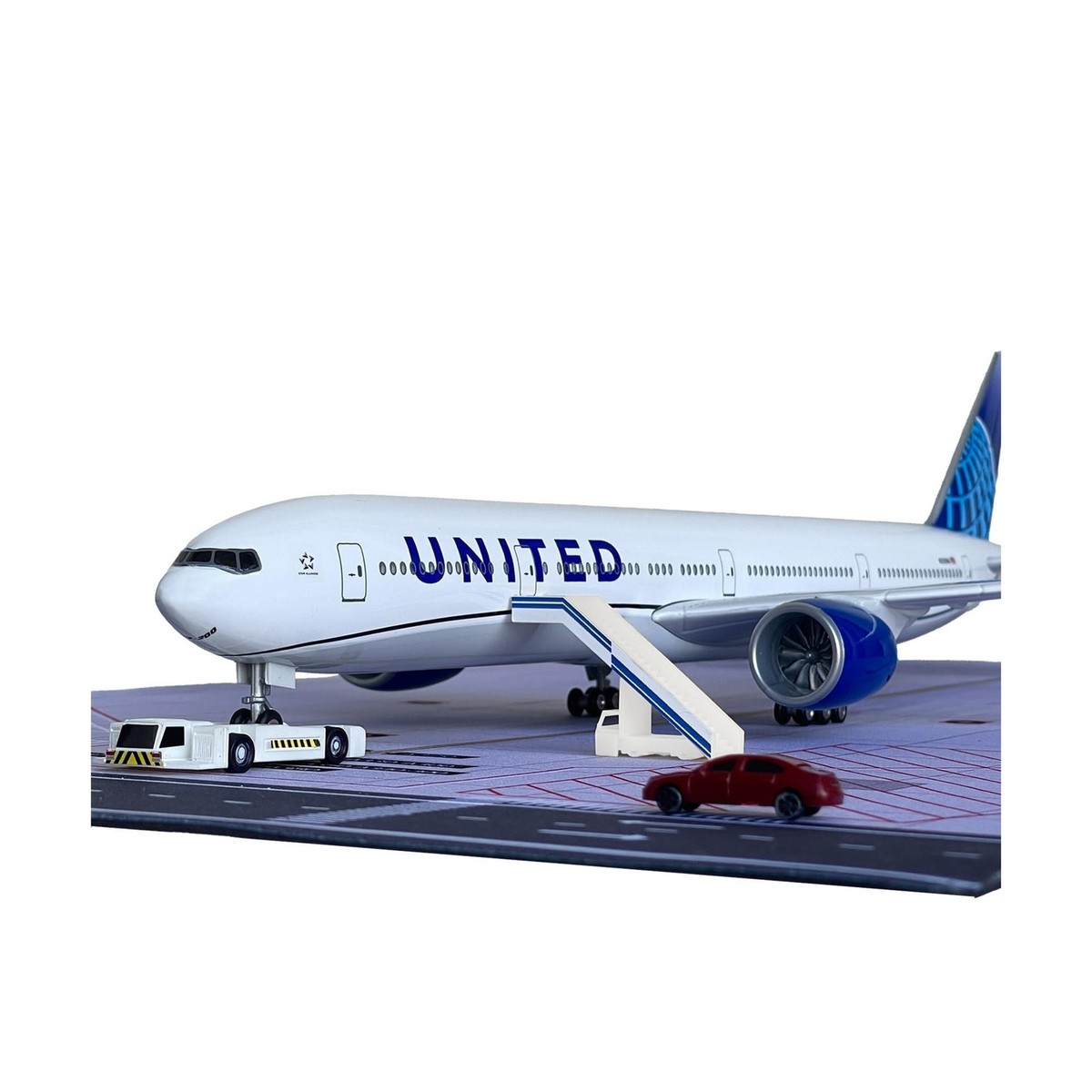 B777-300ER Model Airplane 18.5 Inches Long 1/150 Scale B777