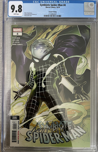 CGC 9.8 SYMBIOTE SPIDER-MAN #4 MARVEL COMICS 2019 2ND PRINT GREG LAND MYSTERIO
