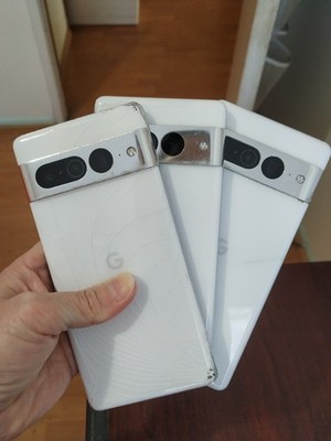Lot of 3 Google Pixel 7 Pro 128GB White For parts | eBay