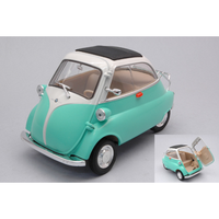 Bmw Isetta 250 1955 Green/White 1:18 Welly Auto Stradali -D- Neues Modell