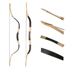 Horseback Shooting Archery 57" Recurve Bow Traditional Bow Hunting Bow 30-50lbs