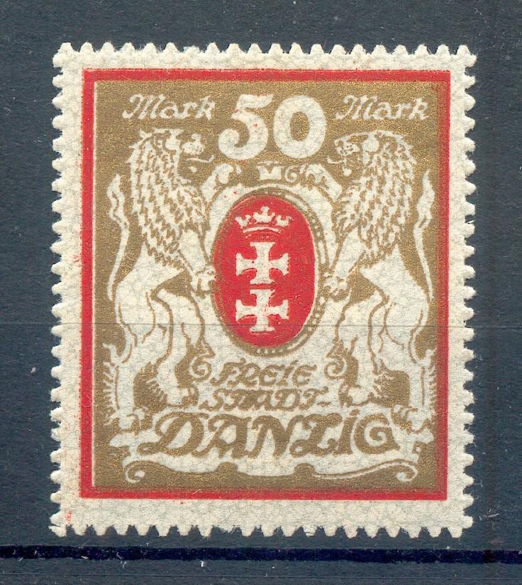 Danzig 100Ya Luxury MNH Mint Never Hinged 35EUR (71706)