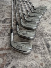 Vintage Arnold Palmer GOLDEN STANDARD Forged Iron Steel Shaft Set 3-9 