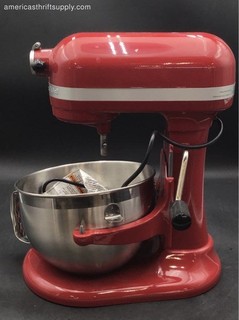 KitchenAid Professional 600 6 Qt Stand Mixer Red 590W Bowl Lift
