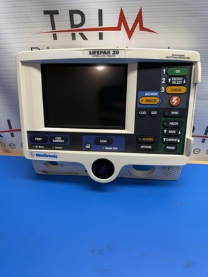 Front Case Assembly With LCD And User InterfaceFor Lifepak 20 Part # 3202718-001