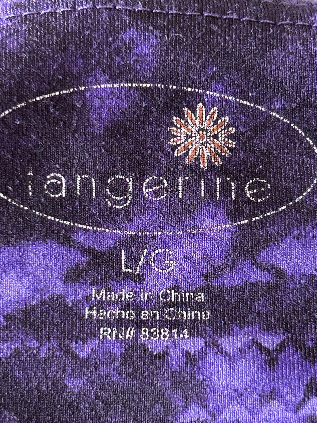 Purple and Black exercise stretch pants bottoms - image 4