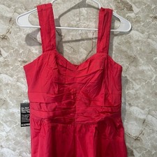 Express Coral Pink Dress Sweetheart Ruched Sleeveless Cocktail Party Women