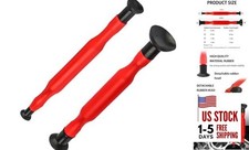 2PCS Car Valve Lapping Kit, Automotive Valve Lapper Set with 4 Suction Plates,