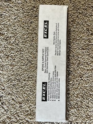 Excel XS8-41197 19'' Replacement Spoke and Nipple Kit black