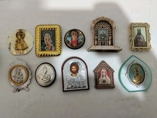Lotto N. 10 Oggetti Religiosi Immagini Sacre Vintage