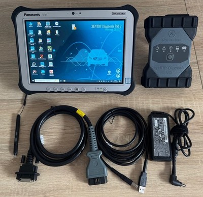 Star Diagnosegerät Mercedes. C6 VCI  DOIP  256GB SSD, 8 GB RAM. 03/2026 WLAN