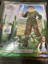 Wizard of Oz Scarecrow Child Costume - New Size 8-10 . 6 piece set